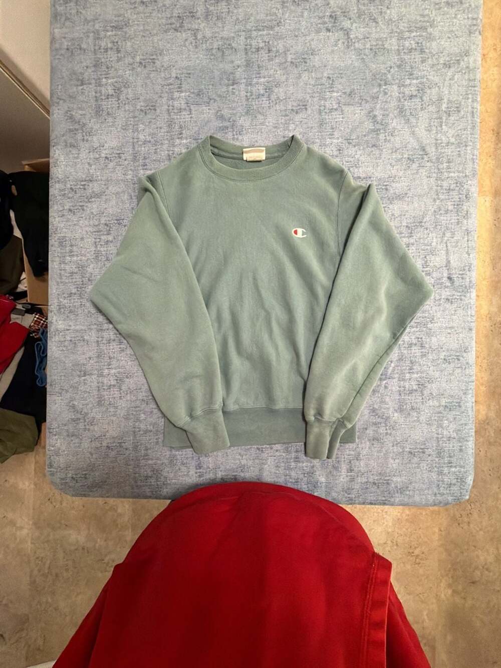 Champion Reverse Weave Sweatshirt Size X-Small Sage Green